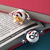 1 Stück kreatives 3D-Stereo-Lesezeichen zum Lesen von Büchern, Cartoon-Tier-Marker, niedlicher Panda, Hundehai, Seite halten