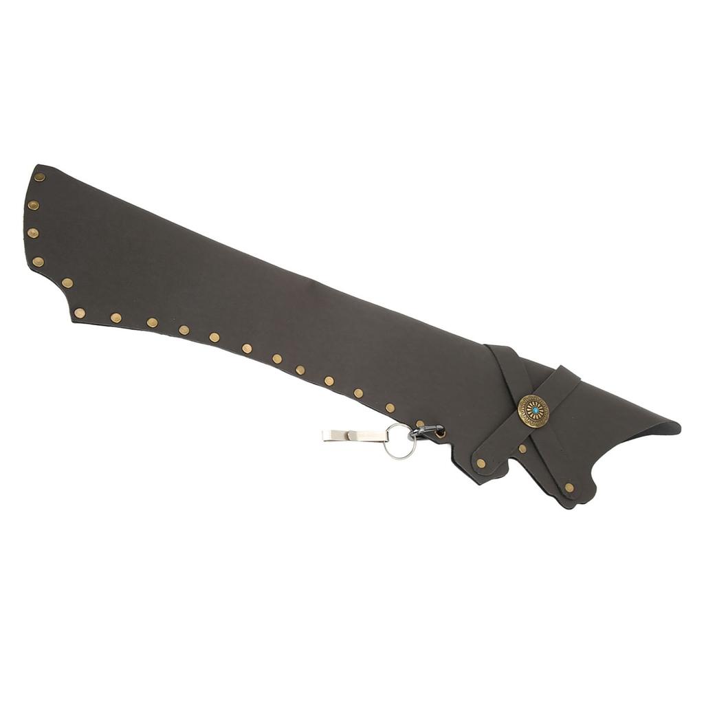 Archery Back Quiver Holder Waist Mounted PU Storage Bag for Recurve Bow Compound Pulley Bow Archery Equipment