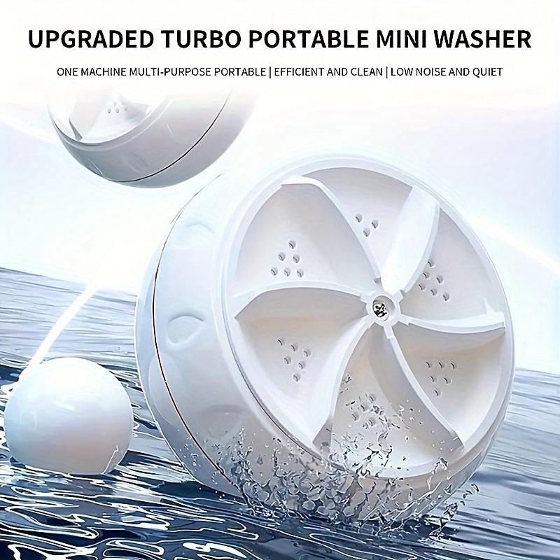 Mini Turbo Washing Machine - Portable & USB-Powered Dormitory Multi-functional Cleaning Machine Cleaning For Underwear & Socks High-Speed Efficient