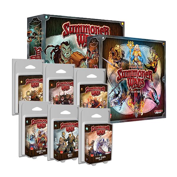 

Summoner Wars Starter Master Expansion 6 видов из 9 видов корейской настольной игры