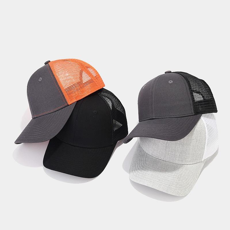 New Trend Breathable Mesh Hat Men's and Women's Outdoor Casual Shade Sunscreen Richardson Truck Driver Baseball Cap