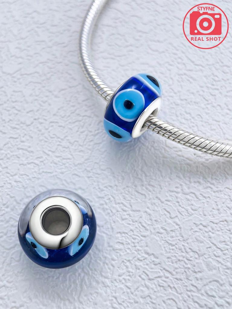 Charms Plata Four-Leaf Clover Flower Beads Charm Copper Plated Fit Charms Original Bracelet For Jewelry Making Diy Charm