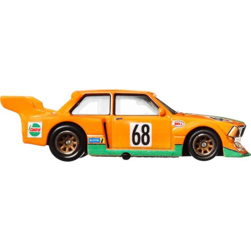 Hot Wheels Car Culture Race Day BMW 320 Group 5 Vehicle Toy Diecast Car for Ages 3 and Up, Orange, HRV94