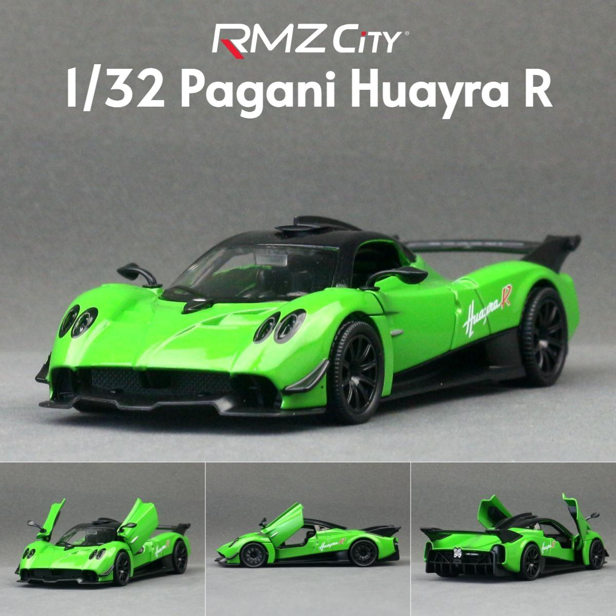 1/32 Pagani Huayra R Spielzeugauto Modell Rmz City Druckguss Metall Miniatur Supersport Sound & Licht Kollektion Rückziehgeschenk Für Jungen