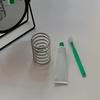 Edelstahl Spiral Schreibtisch-Organizer Multifunktional Hohl Stifthalter Badezimmer Zahnbürstenhalter Arbeitsplatten-Zubehör Reise