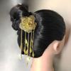 Ancient Thai Metal Flower Hair Fork Silver Rose Hair Sticks  The Water-Sprinkling Festival