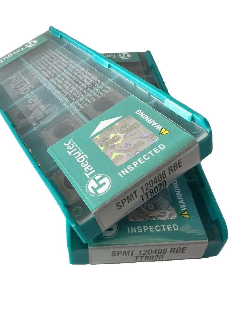 TaeguTec / SPMT 120408RBE TT8020 /Original Genuine CNC Alloy Blade 10 PCS