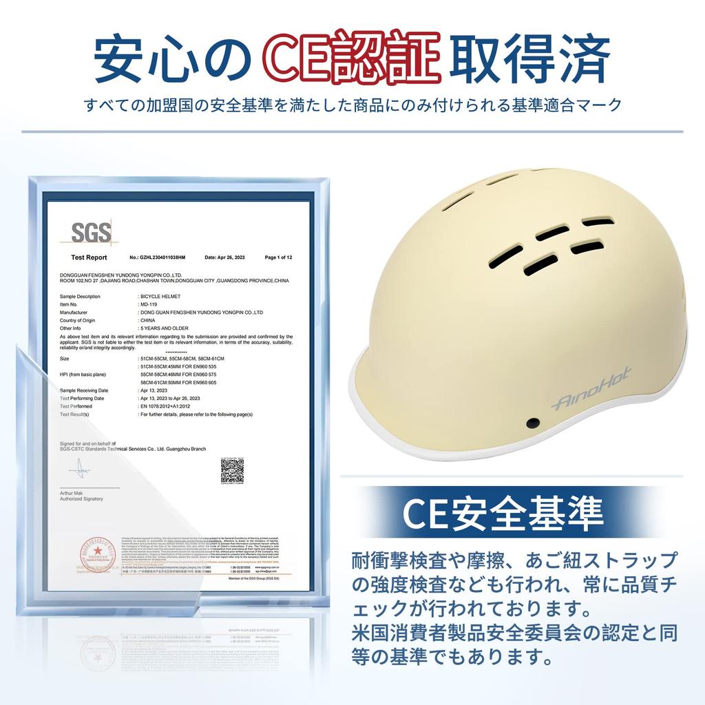 Rongbenyuan Bicycle Helmet with LED Adult 18 Road Bike Impact Adjustable Chin Sun CE Certified Light, Size, Vents, 58-62cm, Lightweight, Sports,