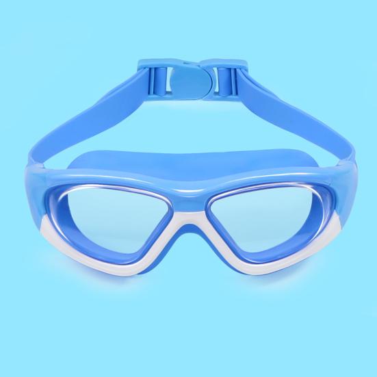 Kids Swim Goggles Adjustable Soft Silicone Clear View Pool Goggles for Sandbeach
