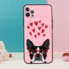 Boston Terrier Dog Phone Case For iPhone 17 Air 16 15 13 12 11 14 Pro Max 12 13 mini 15 16 Plus 16e Cover Coque