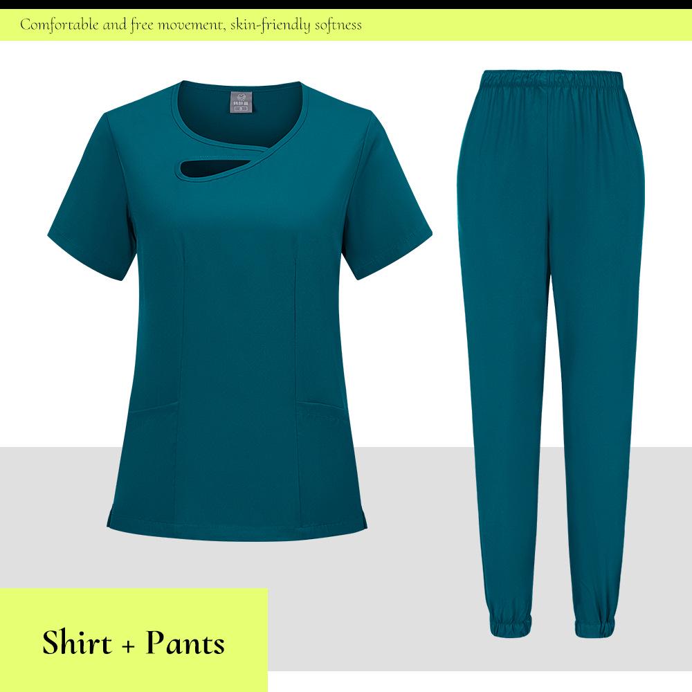 Women's Quick-Drying Surgical Gown & Scrub Suit Set for Children's Hospital