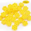 100Pcs Honeycomb Plum Blossom Shaped Grafting Eyelash Delay Cup Eyelashes Glue Holder Eyelash Extension Makeup Supplies
