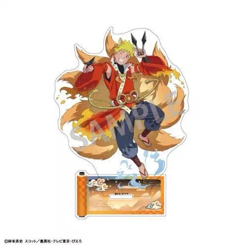 Naruto Japanese Anime Peripherals Uzumaki Naruto/Hatake Kakashi Acrylic Stand Collectible Desk Ornaments Creative Gift For Boy