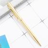 Electroplated Metal Ballpoint Pen Gift 1.0mm Black Ink – Premium Office & School Writing Instrument