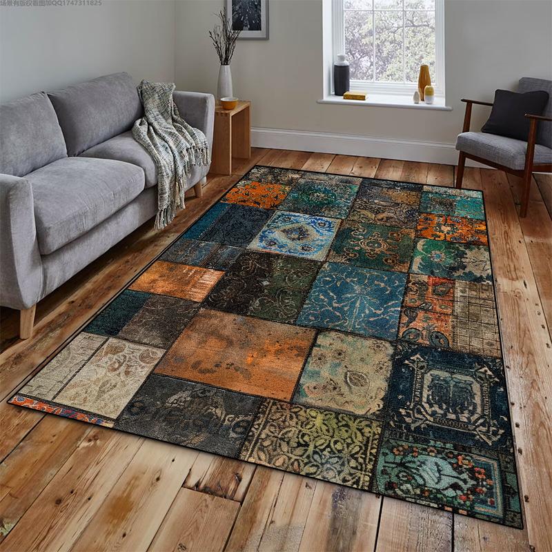 Geometric Carpet Living Room 200x300 Bedroom Carpet Large Area Rugs for Home Decoration Abstract Non-slip Sofa Custom Floor Mats