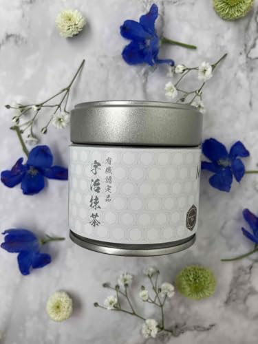 [NIRVANAYATRI] Matcha Organic Long-established Tea Farm Specially Selected Kyoto Uji Single Origin JAS Organic Certified Ceremony Grade Sealed Can