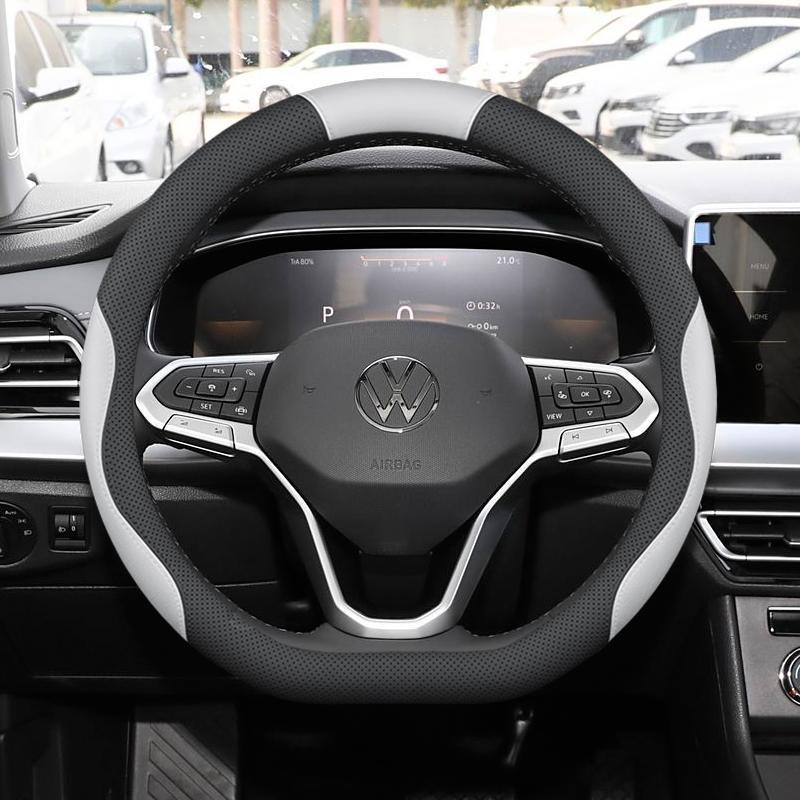 Volkswagen Steering Wheel Cover for Lavida, ID.3, Lamando, Tiguan L, Passat, Tayron, Angkai, An, and Weiran