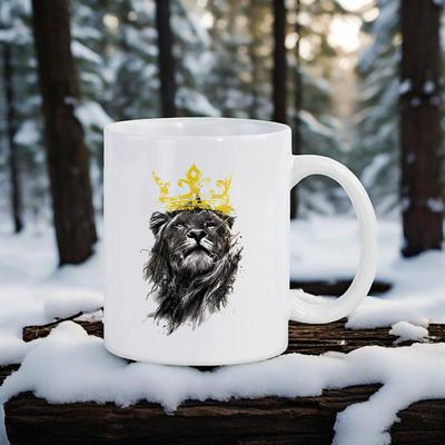 Cute Animal Coffee Mug Lion Panda Design Ceramic Cup For Kids Adults Home Kitchen School Office Daily Use Unusual Mugs Drinkware