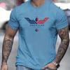 T-shirt mimetica americana per uomo T-shirt veterano con stampa 3d T-shirt da soldato T-shirt moda manica corta oversize da uomo