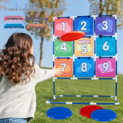 Set de Frisbee Digital: Juego al Aire Libre Interactivo para Padres e Hijos y Juguete de Competición de Mariposas Voladoras para Niños