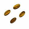 Natürlicher Tigerauge Ovaler Cabochon 10x20mm Edelstein Los, Goldbrauner Tigerauge Loser Stein zur Schmuckherstellung