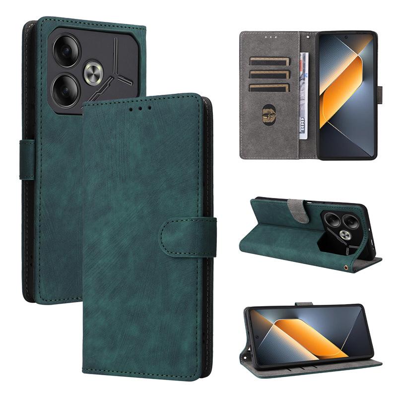 Flip Cases Compatible for Tecno Pova 6 4G,Tecno Pova 6 Pro 5G PU Leather Phone Case Full-Body Protection [RFID Blocking] Walllet Cover