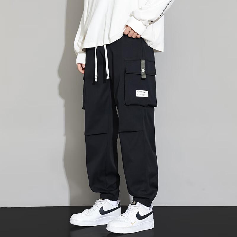 Men's American Style Multi-Pocket Cargo Joggers