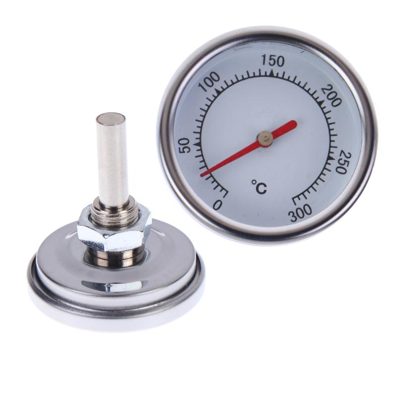 1Pcs Stainless Steel Safe Cooker Thermo Meters 0-300℃ 35Mm Mini Oven Thermometers Bbq Grill Temperature Gauge Baking Tools