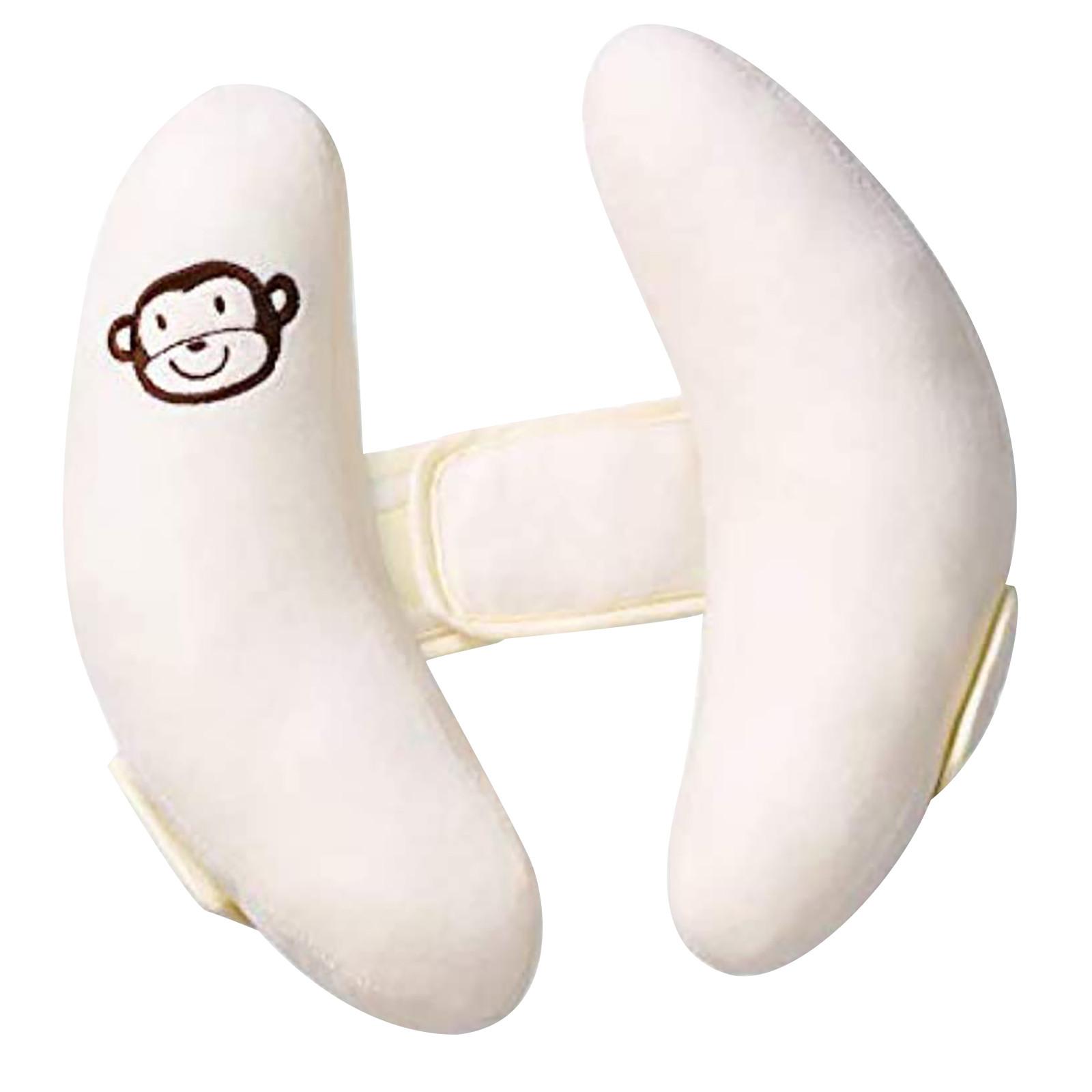 

Детский мягкий подголовник с поддержкой шеи, подголовник сиденья, белый One Size белый