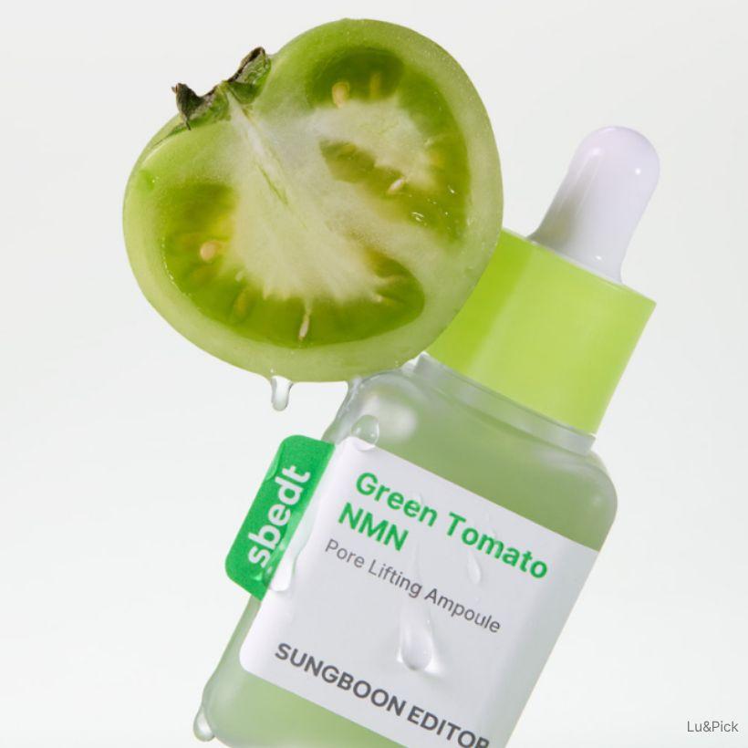 Sungboon Editor Green Tomato NMN Ampoule 40ml + Cream 50ml Set (+Free gift)