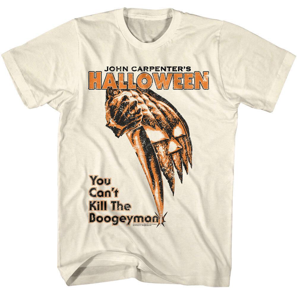 Halloween Killer Pumpkin Men T Shirt Boogeyman Knife John Carpenter Horror XXXXL