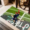 Brazilian Footballer Victory. Carpet Design for Hallway Kitchen Outdoor Dormitory Antislip Carpet Office home decor Perfect Gift for Women/Men