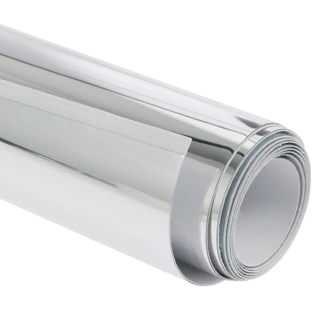 Self Adhesive Mirror Stickers Flexible Mirrors Sheets Cuttable DIY Wall Mirror PET Non Glass Mirror Stickers Wall Stickers Decor