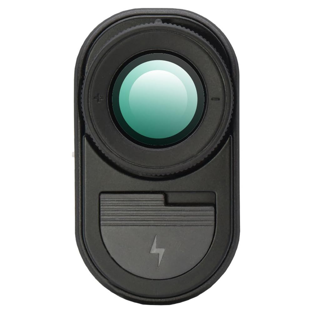 GreenOn LASER CADDIE LB01 Golf Laser Rangefinder Features continuous (Black) - 3-point measurement.