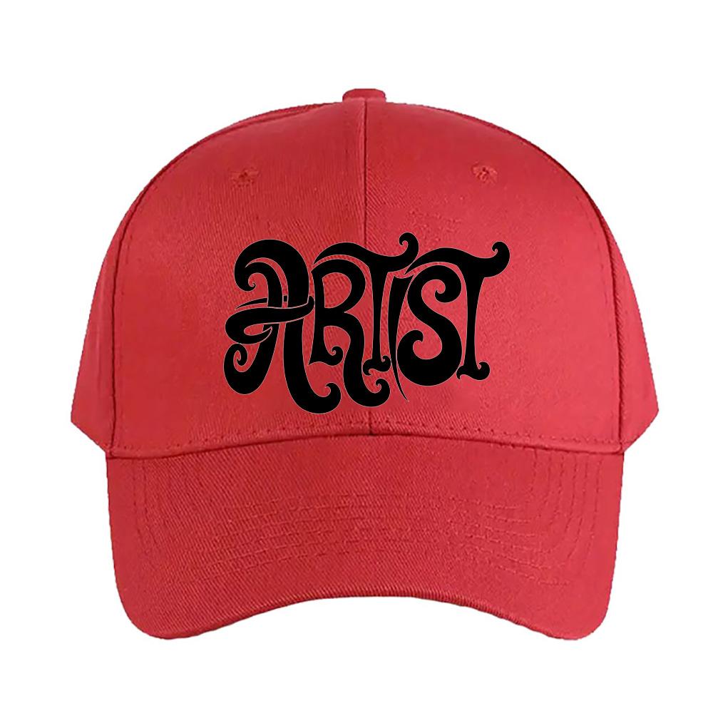 Artsy Artist Woman Man Baseball Cap Adult Adjustable with Curved Brim Hiking Fishing Hat trucker cap Summer Fashion