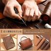 ShuaWdk Leather Craft Sewing Leather Hole Punch Stainless with Hand Sewing Repair Hand Craft Supplies Awl, Awl, Tool, Steel, Holes, Sewing,
