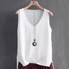 Women Summer Sleeveless Knitted Blouse Shirt Women Clothes V-neck Blouse Women Tops Shirts