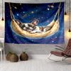 French Bulldog With Rose Tapestry Room Decoration Wall Hanging for Living Room Bedroom, Dormitory, Birthday and Christmas Gifts