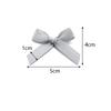 50pcs/lot 5x4cm Satin Ribbon Bows Colorful Polyester Small Size Bowknots For DIY Crafts Party Clothing Headwear Gifts Decoration