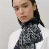 BB’DE SOLI’DE half paisley long scarf (3color)