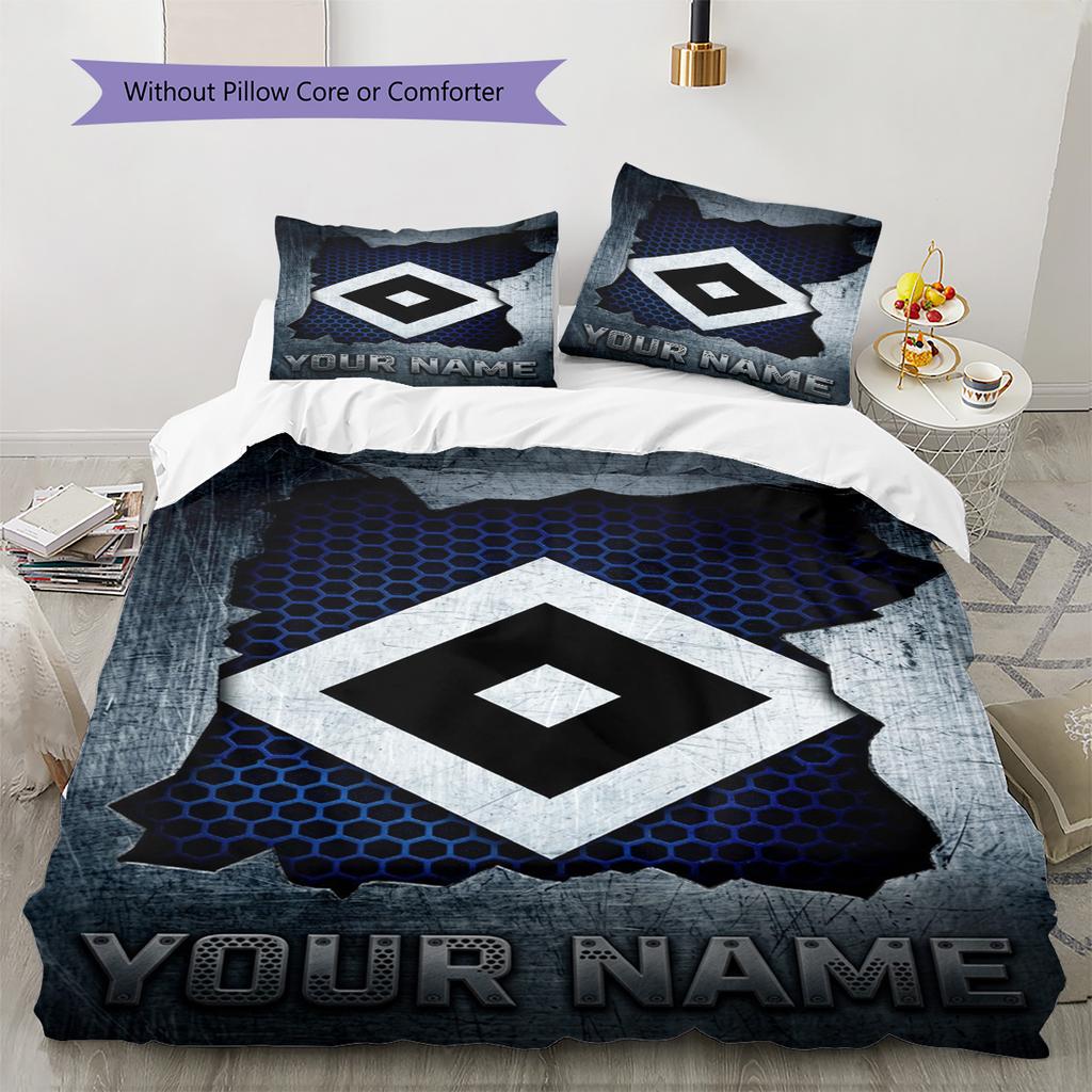Name Custom Hsv Bilder Pattern Bedding Set Quilt Cover Pillowcase Home Decor Gift (1 * Duvet Cover + 2 * Pillowcase, Without Core)