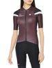 Lion De Kapelmuur Cycling Short Sleeve Classico Size 36 Women's High-Spec Jersey, Maroon,