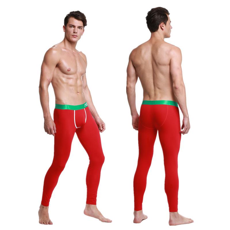 Herr Lätta Bomulls Höftlyftande Leggings - Trendiga, Varma och Sexiga Nio-Punkts Byxor