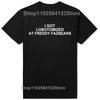 I Got Lobotomized At Freddy Fazbears Funny Meme T-Shirt Personality Letters Printed Tee Graphic Short Sleeve Tops