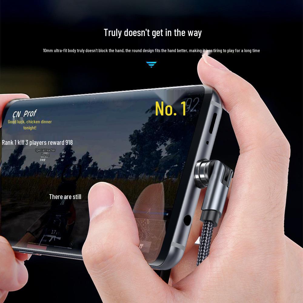 540° Rotating Magnetic Fast Charging Cable for Apple and Type-C Devices