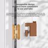 Door Seam Anti-pinch Hand Baby Safety Door Blocking Artifact Door Closing Anti-collision Door Card Door Clip Children Anti-squeeze Hand Door Stop