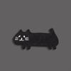 6Pcs/Lot Mix Black Kitten Embroidery Patch Cartoon Cute Patches DIY Clothing Shoes Bag Cat Repair Decoration Applique