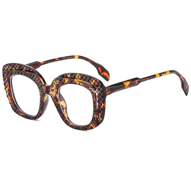 

Fashion Round Face Sunglasses For Women With Protection And Leopard Frame For Outdoors Style 8
