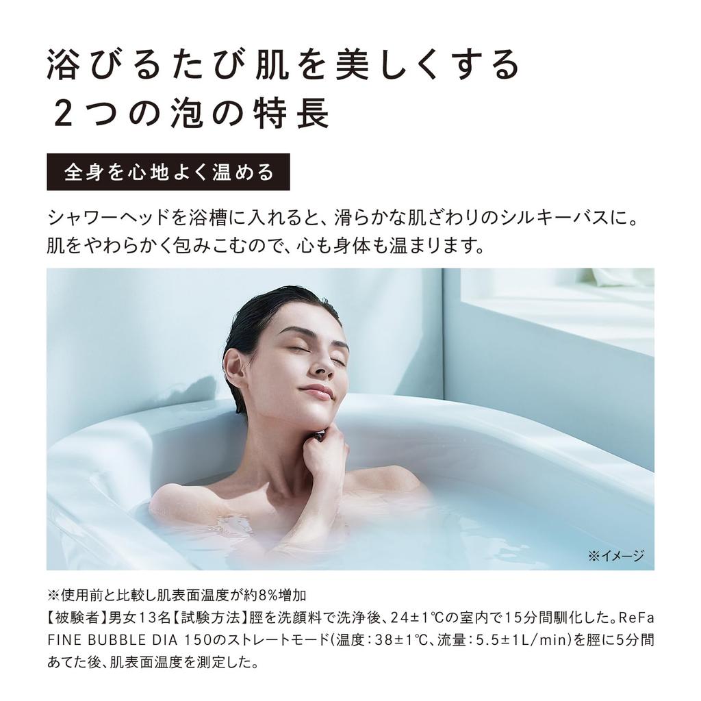 [Official Store Exclusive] ReFa FINE BUBBLE DIA Head Size 120mm