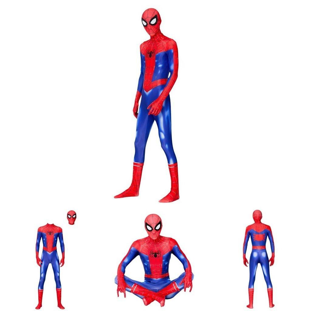 Spider-man Peter Parker Cosplay Costume Bodysuit Jumpsuit For Adults And Kids